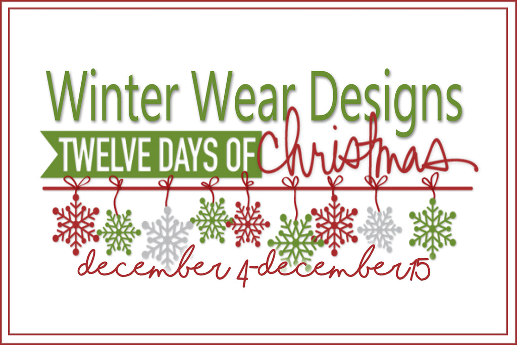 Winter Wear Designs 12 Days Of Christmas: Day One
