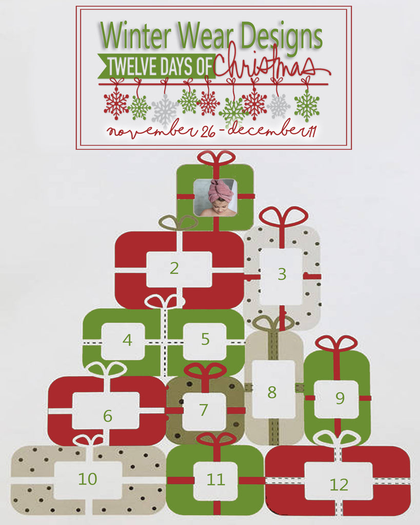 The 12 Days of Christmas: Day One, Hair Wrap