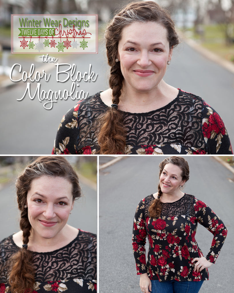 The 12 Days of Christmas: Day 11, The Color Block Magnolia Add On