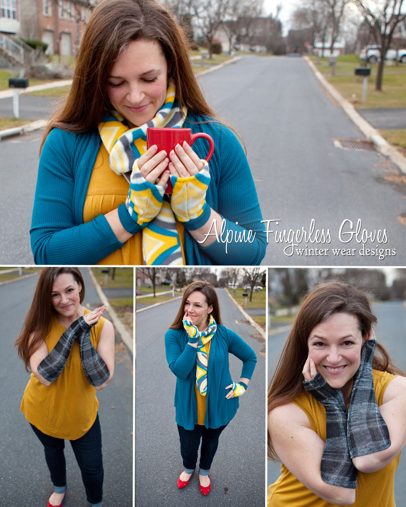 The 12 Days of Christmas Day 7&8: Gift Bags and Fingerless Gloves