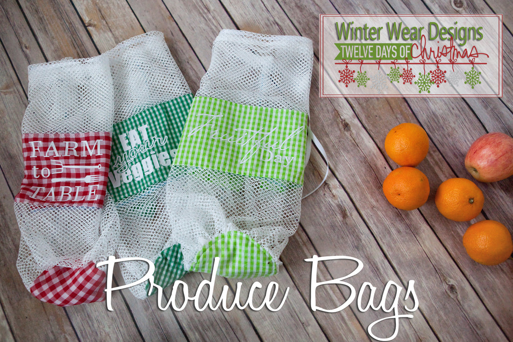 The 12 Days of Christmas: Day 4, Produce Bags