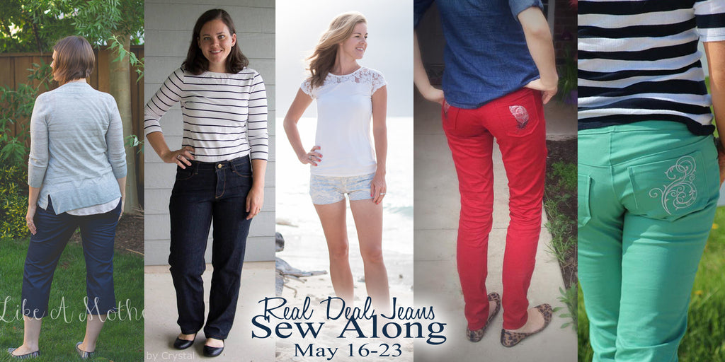 Real Deal Jeans Sew Along
