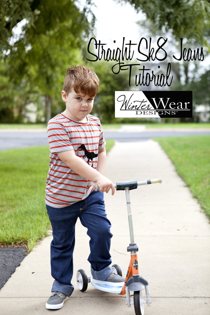 Straight Leg Jeans Tutorial: Phresh Jegging & Sk8 Skinnies