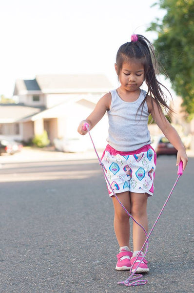 Racing Shorts for Girls size 18m-14