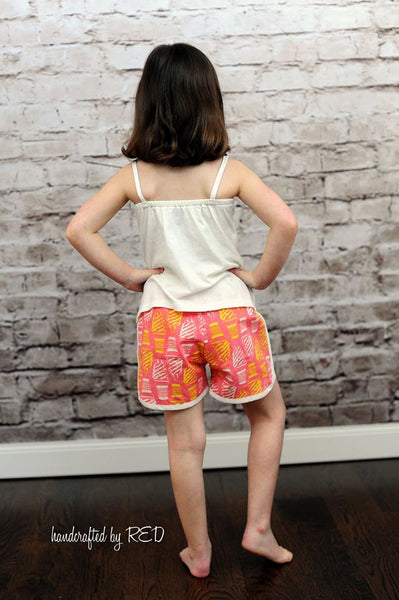 Racing Shorts for Girls size 18m-14