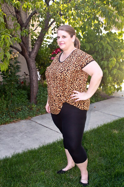 Creative Cap Sleeve Top & Tunic for Women size XXS-5X