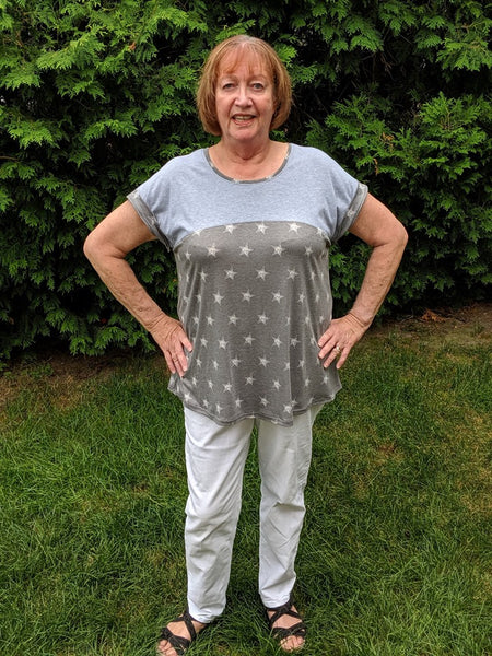 Creative Cap Sleeve Top & Tunic for Women size XXS-5X