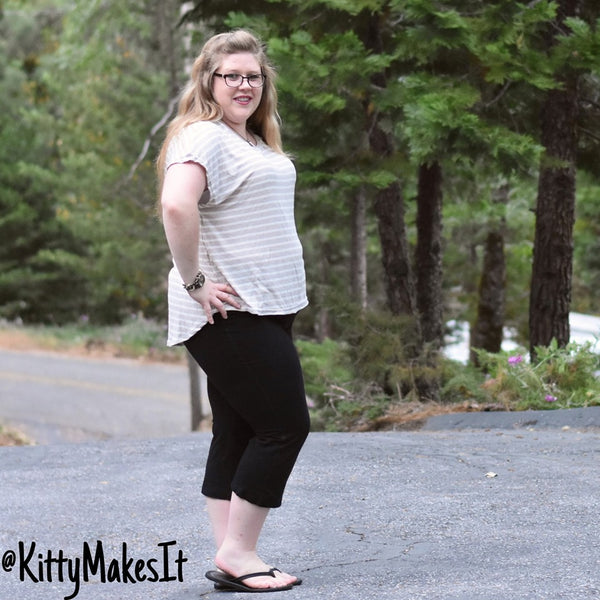 Creative Cap Sleeve Top & Tunic for Women size XXS-5X