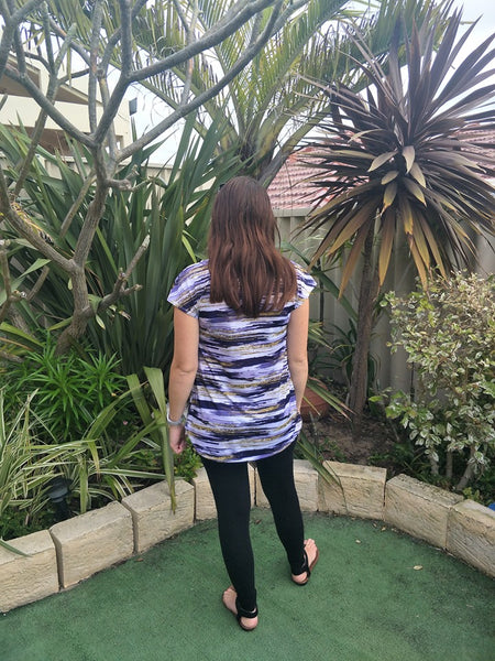 Creative Cap Sleeve Top & Tunic for Women size XXS-5X