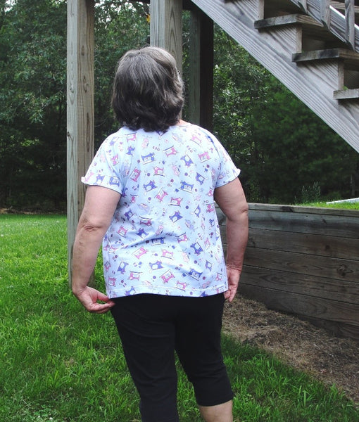 Creative Cap Sleeve Top & Tunic for Women size XXS-5X