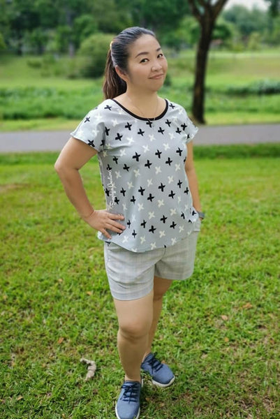 Creative Cap Sleeve Top & Tunic for Women size XXS-5X