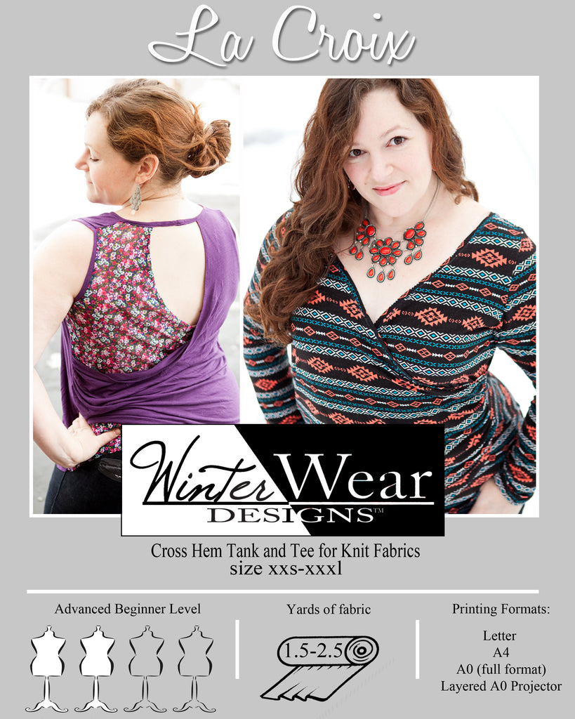 La Croix Cross Back Top for Women size XXS-XXXL