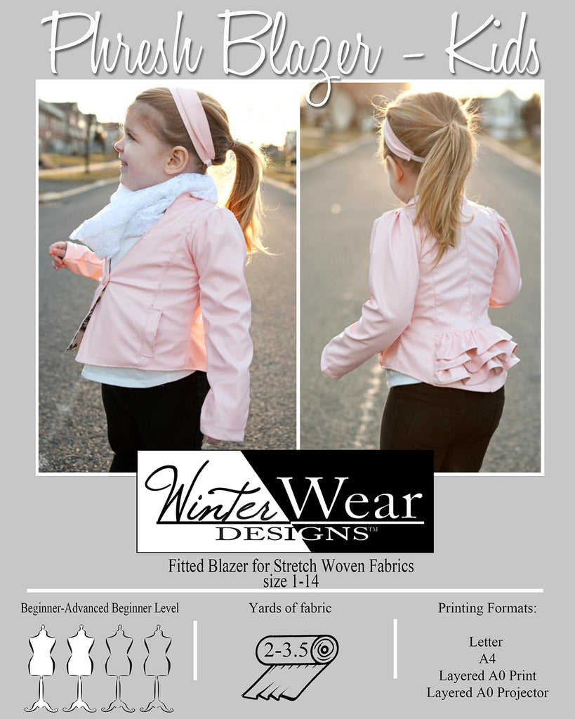 Phresh Blazer for Girls size 1-14