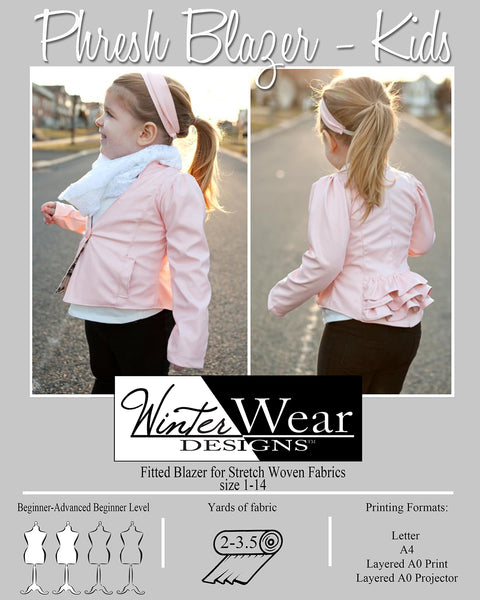 Phresh Blazer for Girls size 1-14