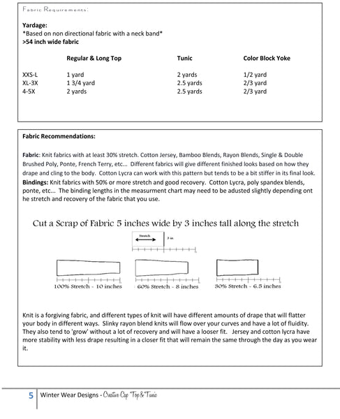 Creative Cap Sleeve Top & Tunic for Women size XXS-5X