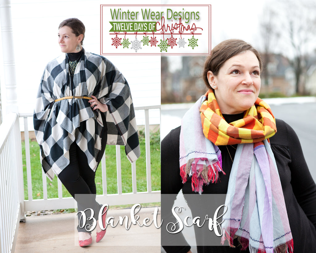 The 12 Days of Christmas: Day 2 - the Blanket Scarf