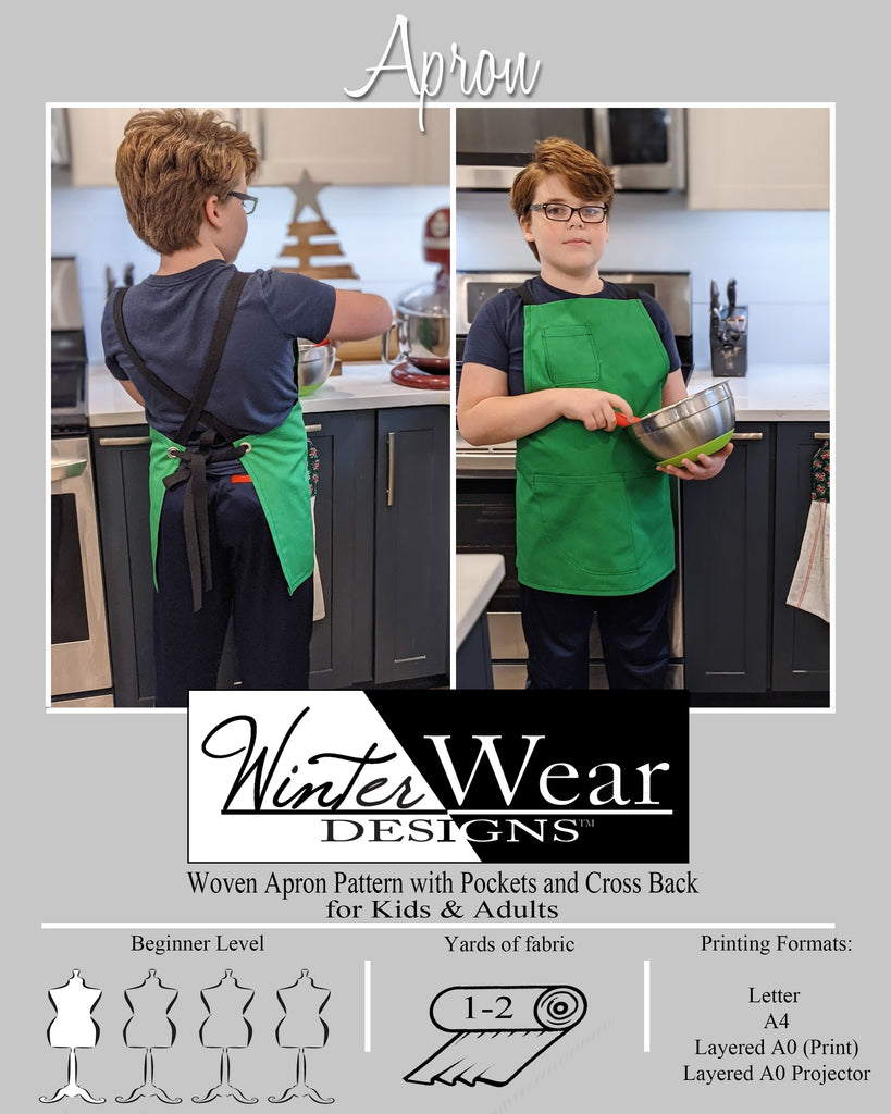 12 Days of Christmas 2021: Day 8 Aprons for the Whole Family