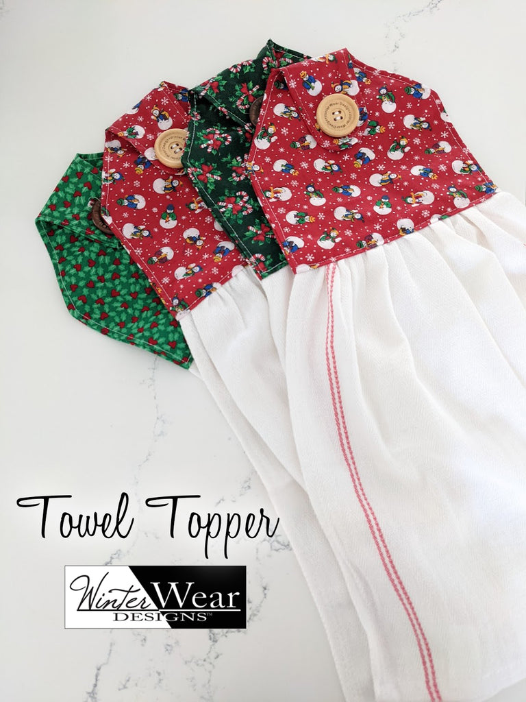 12 Days Of Christmas 2021: Day Four Free Towel Topper Pattern