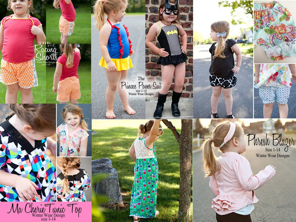 Girls PDF Patterns