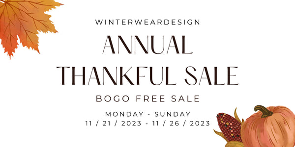 Thanksgiving BOGO Sale