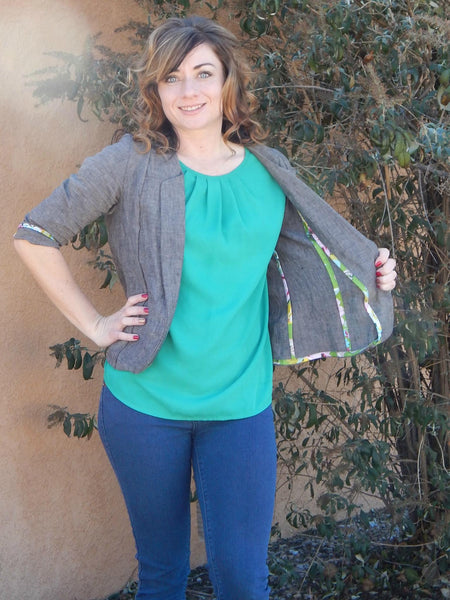 Champs Elysee Cross Back Blazer for Women size XS-XXXL