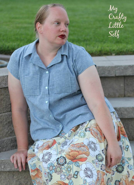 Button Up Top for Women size XXS-XXXL