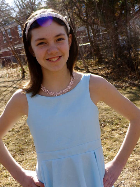 Bateau Garden Dress for Girls size 1-14