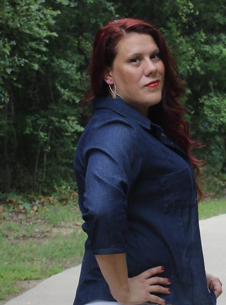 Button Up Top for Women size XXS-XXXL