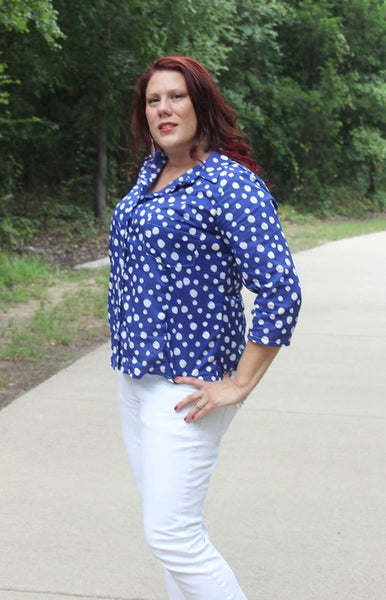 Button Up Top for Women size XXS-XXXL