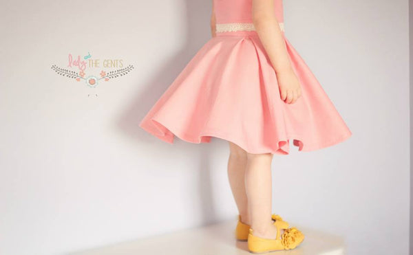Bateau Garden Dress for Girls size 1-14