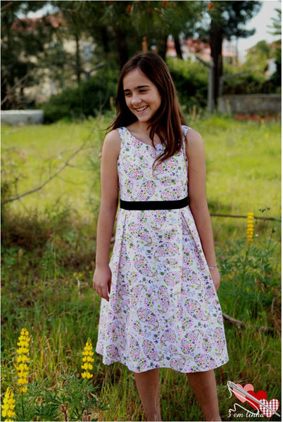 Bateau Garden Dress for Girls size 1-14