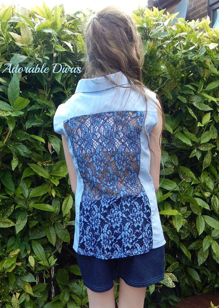 Button Up Top for Women size XXS-XXXL