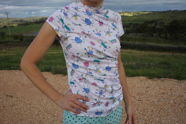 Radiant Rouched Top size 00-30