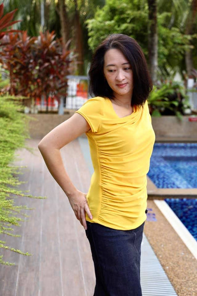 Radiant Rouched Top size 00-30