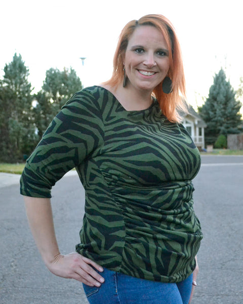 Radiant Rouched Top size 00-30