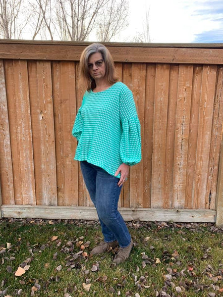 Balloon Sleeved Sweater Size XXS-5X