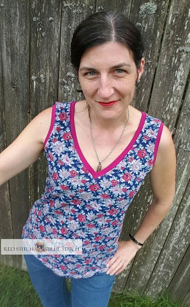 Trendy Tank for women size 00-24 (free w/ code, see inside)