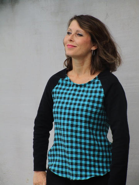 Refined Raglan for Women size XS-XXXL