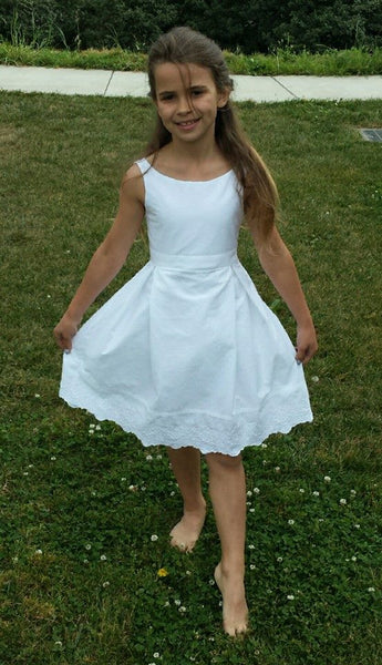 Bateau Garden Dress for Girls size 1-14