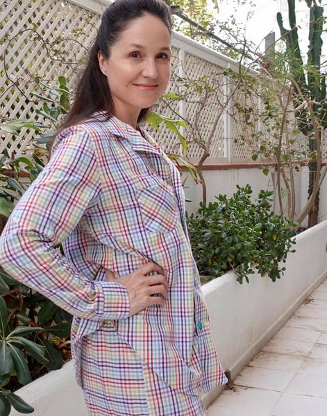 Classic Sleep Set, Woven Sleep Shirt and Pants size XXS-5X