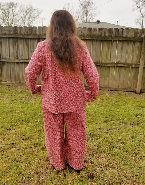 Classic Sleep Set, Woven Sleep Shirt and Pants size XXS-5X