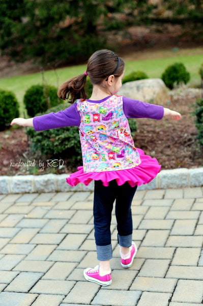 Tutu Twirl Tunic for girls size 1-16