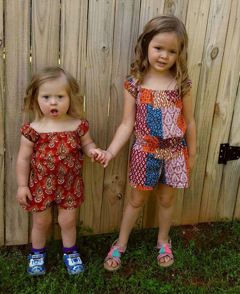 Boho Breeze Romper and Dress for Girls 9m-16