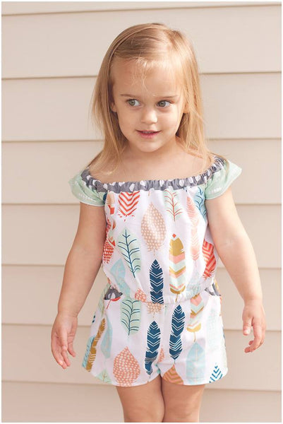 Boho Breeze Romper and Dress for Girls 9m-16