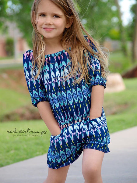 Boho Breeze Romper and Dress for Girls 9m-16