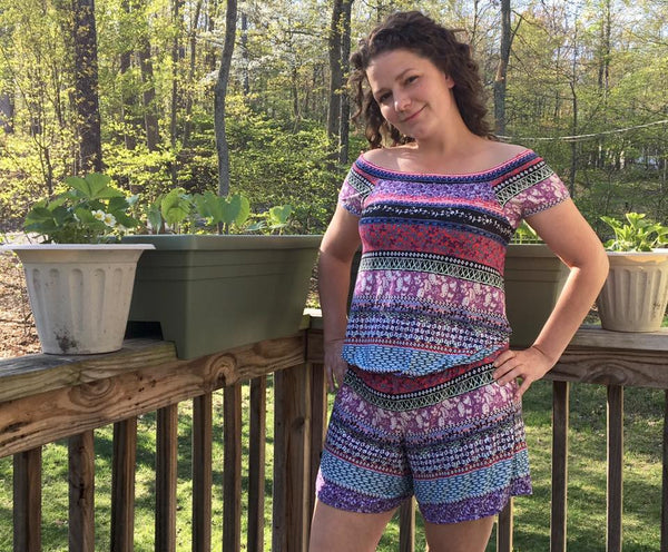 Boho Breeze Off Shoulder Romper and Dress Size XXS-XXXL