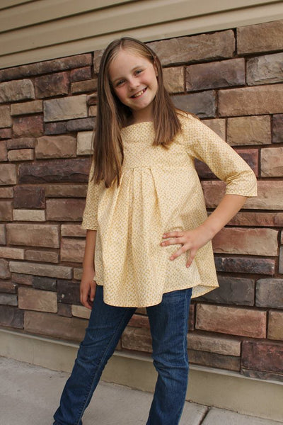 Squared Away Tunic and Dress for Girls size 1-16