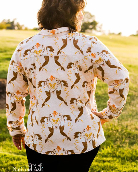Button Up Top for Women size XXS-XXXL