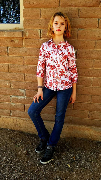 Button Up Top for Women size XXS-XXXL