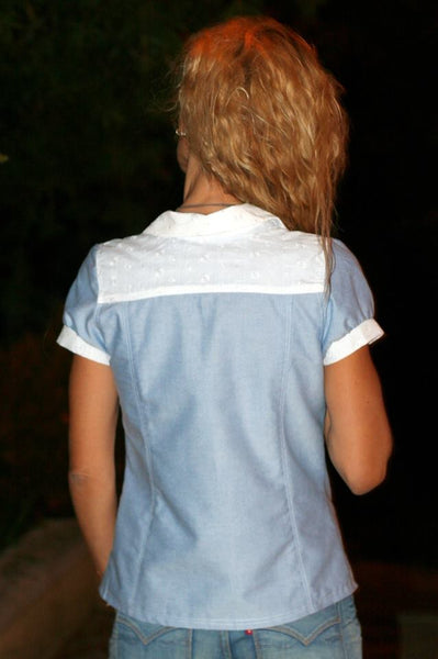 Button Up Top for Women size XXS-XXXL